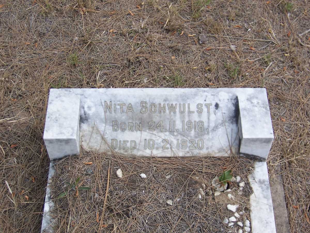SCHWULTST Nita 1918-1920