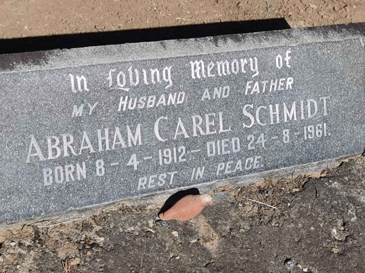 SCHMIDT Abraham Carel 1912-1961