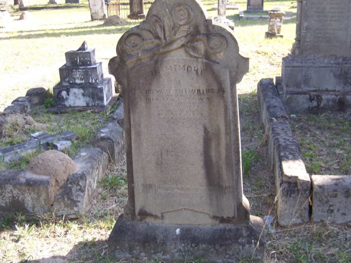 SHEWRING W.H. -1885