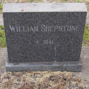 SHEPSTONE William -1941