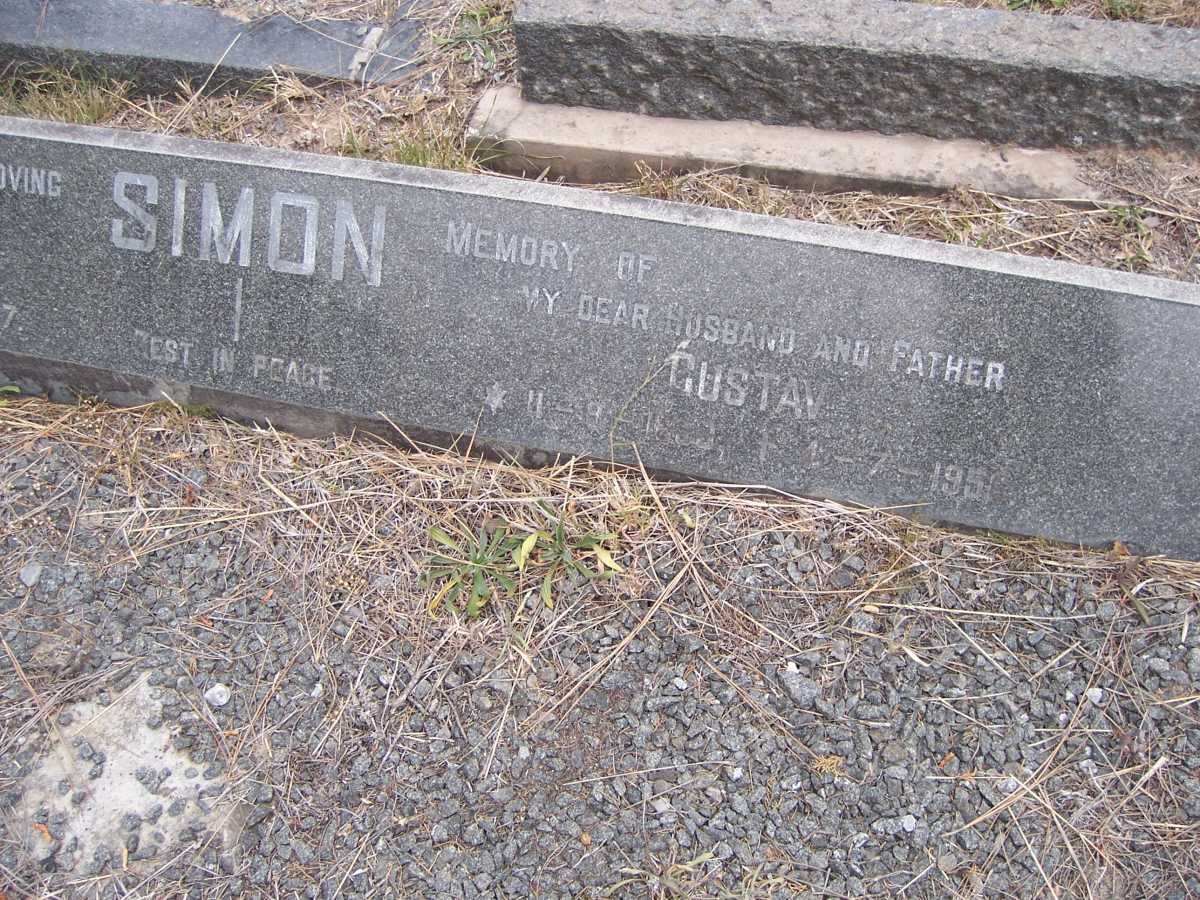 SIMON Gustav 1899-1956 &amp; Agnes Frances 1901-1977