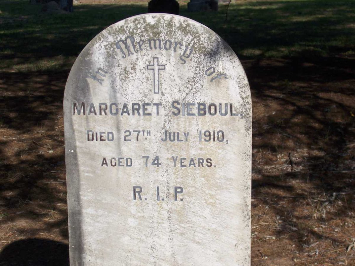 SIEBOUL Margaret -1910
