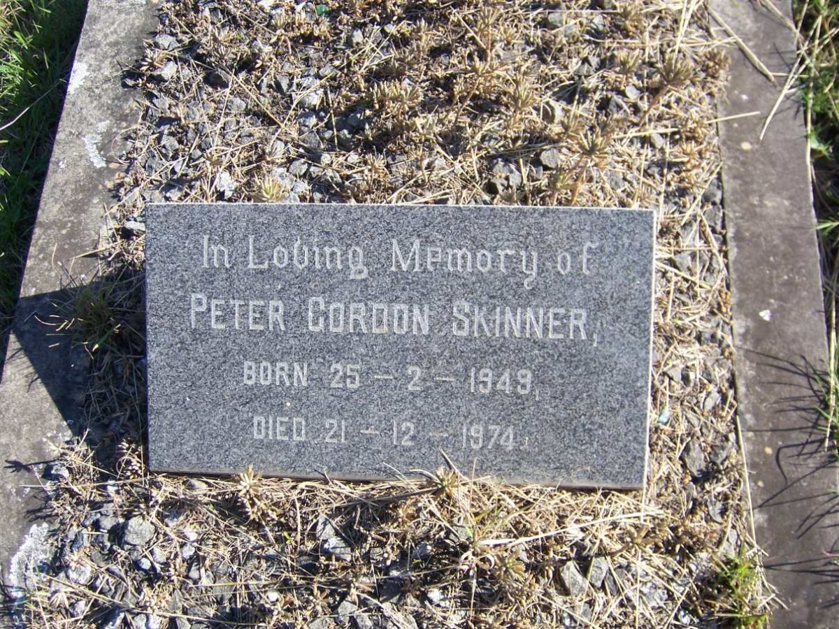 SKINNER Peter Gordon 1949-1974