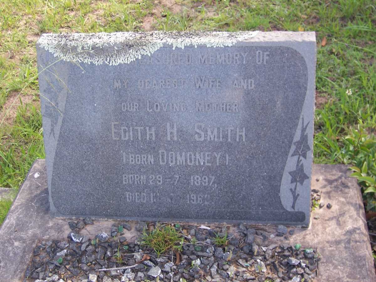 SMITH Edith H. nee DOMONEY 1897-1962