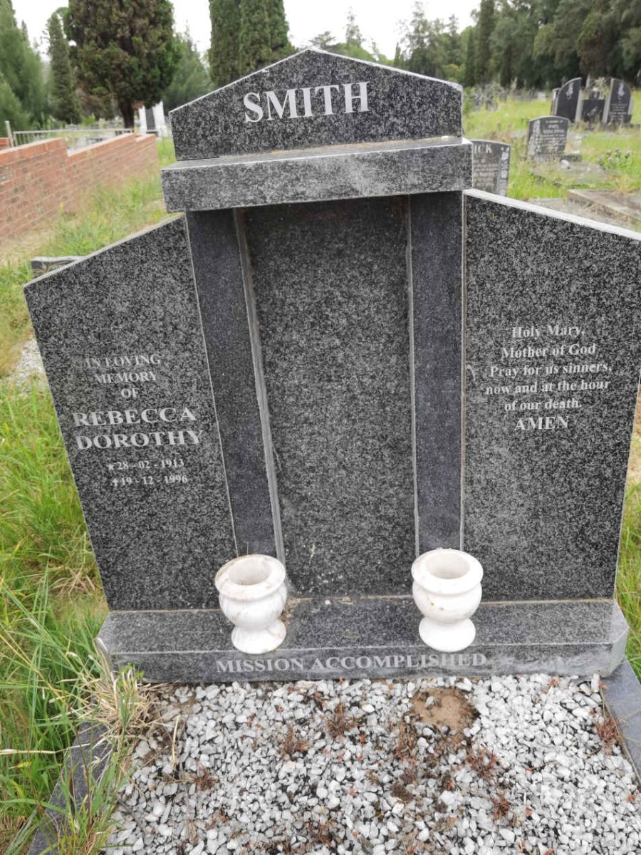 SMITH Rebecca Dorothy 1913-1996