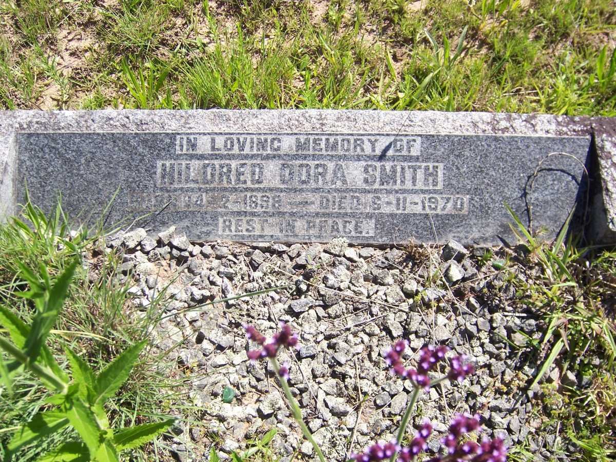 SMITH Mildred Dora 1898-1970