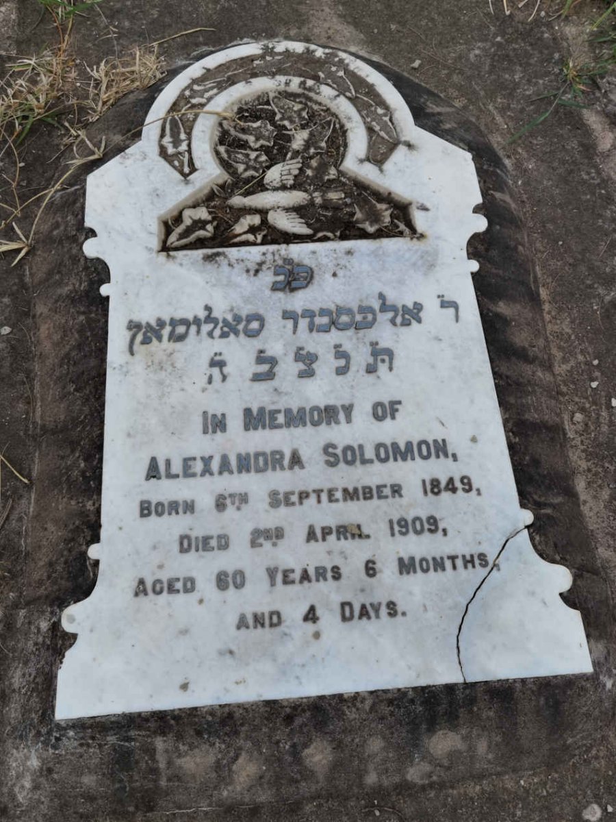SOLOMON Alexandra 1849-1909