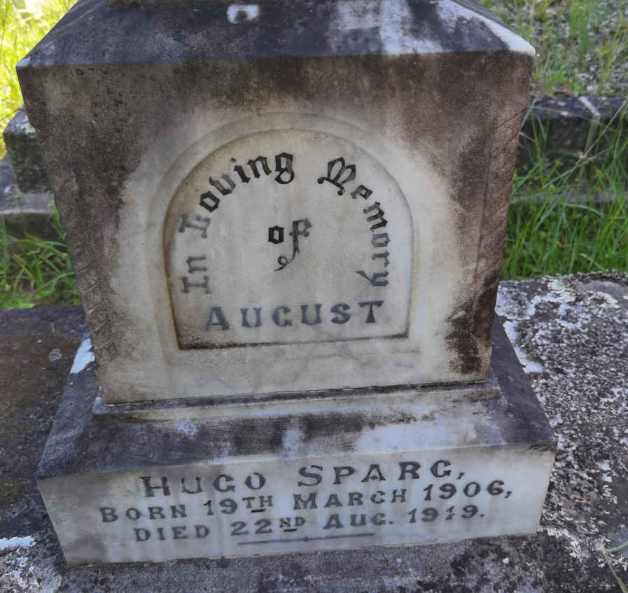 SPARG August Hugo 1906-1919