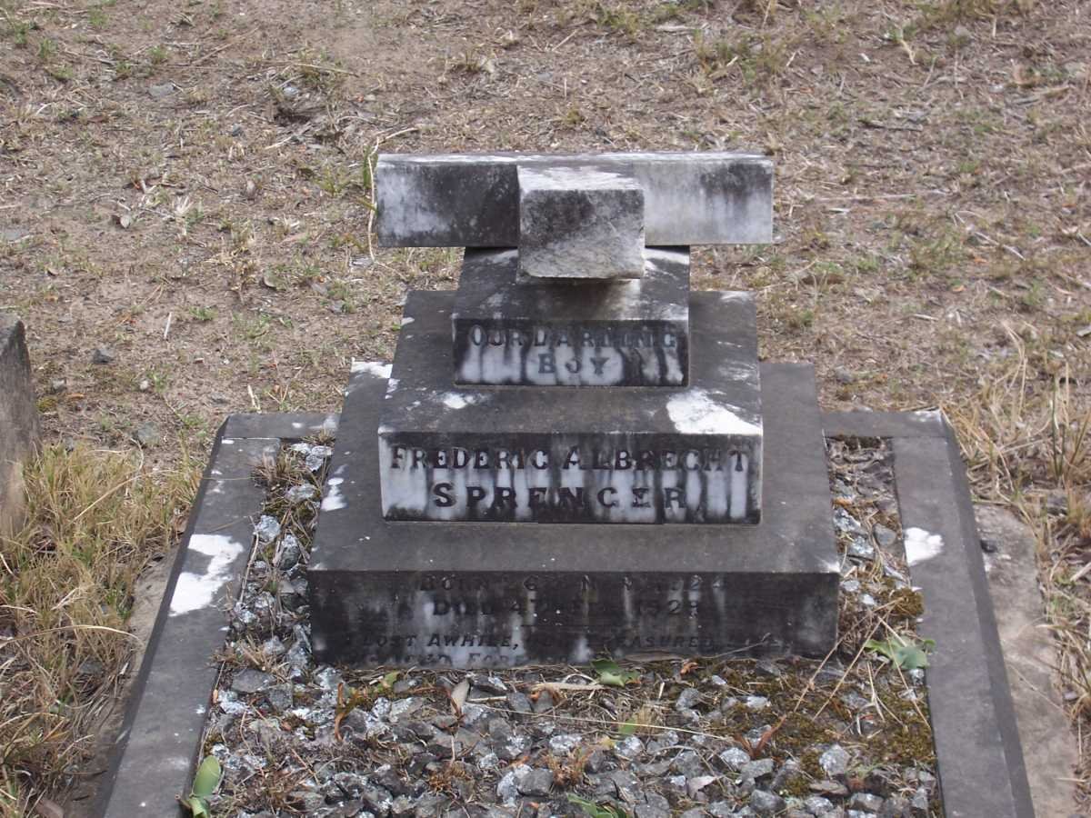 SPRENGER Frederic Albrecht 1924-1929