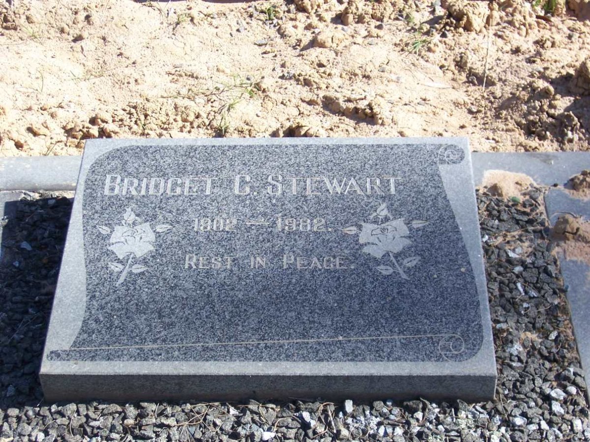 STEWART Bridget C. 1902-1982
