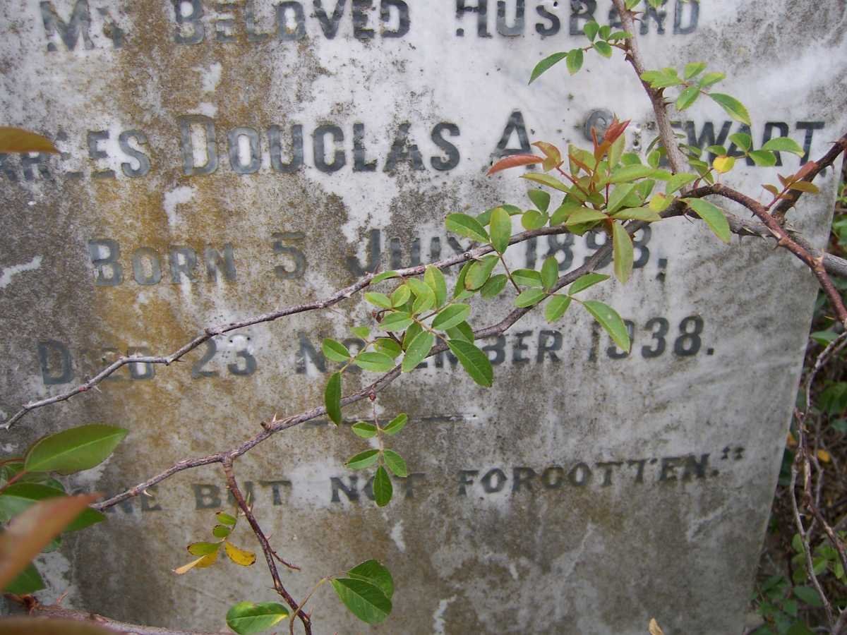STEWART Charles Douglas A. 1898-1938