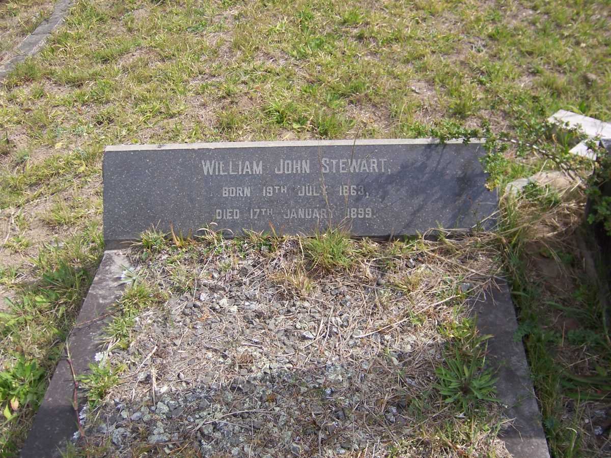 STEWART William John 1863-1899