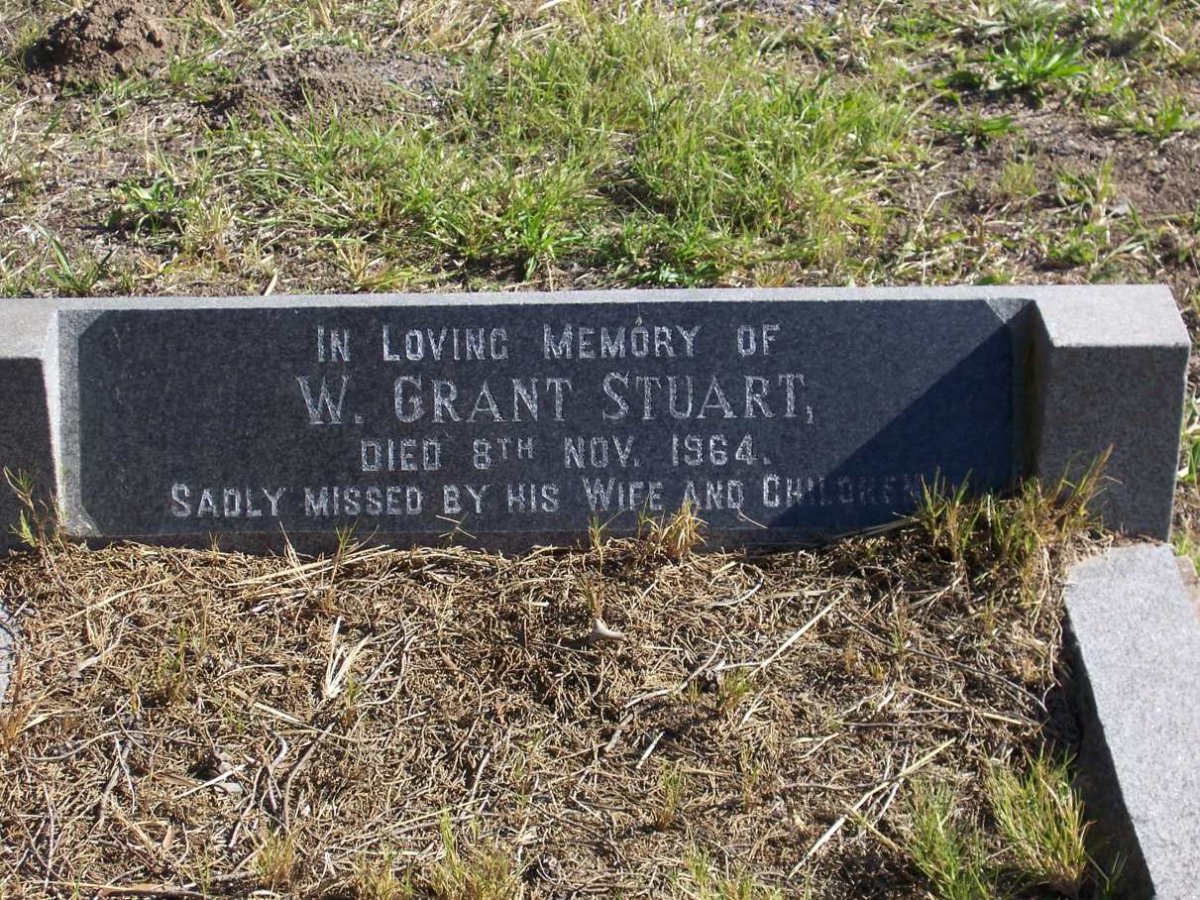 STUART W. Grant ?-1964