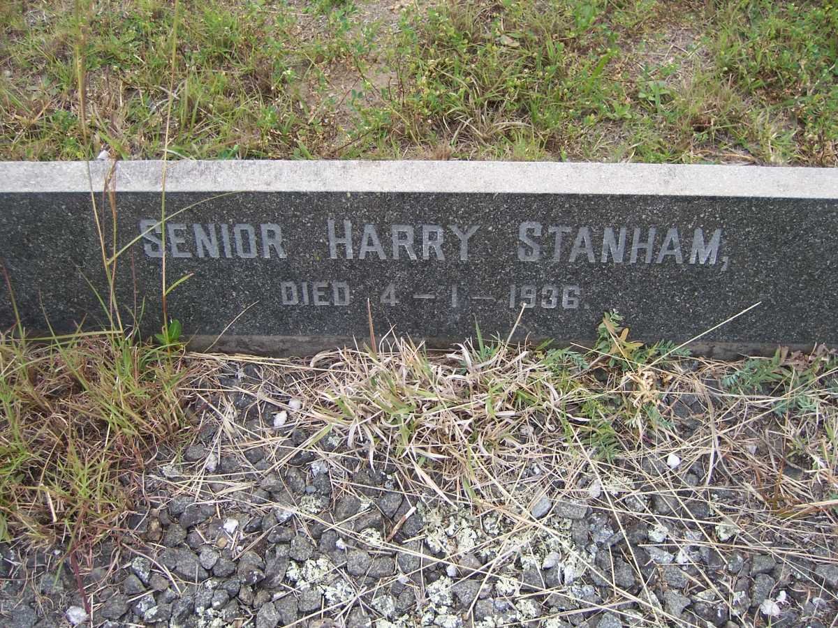 STANHAM Senior Harry -1936