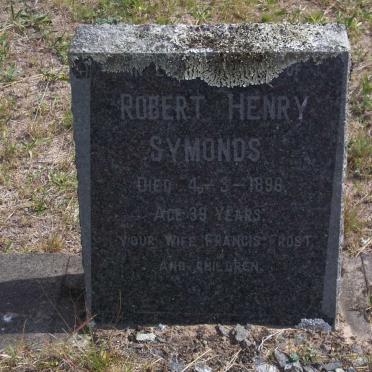 SYMONDS Robert Henry -1896