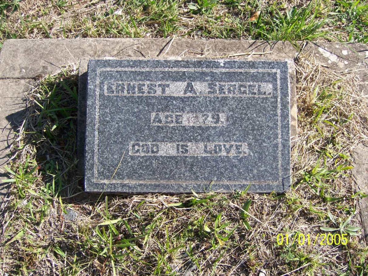 SERGEL Ernest A.