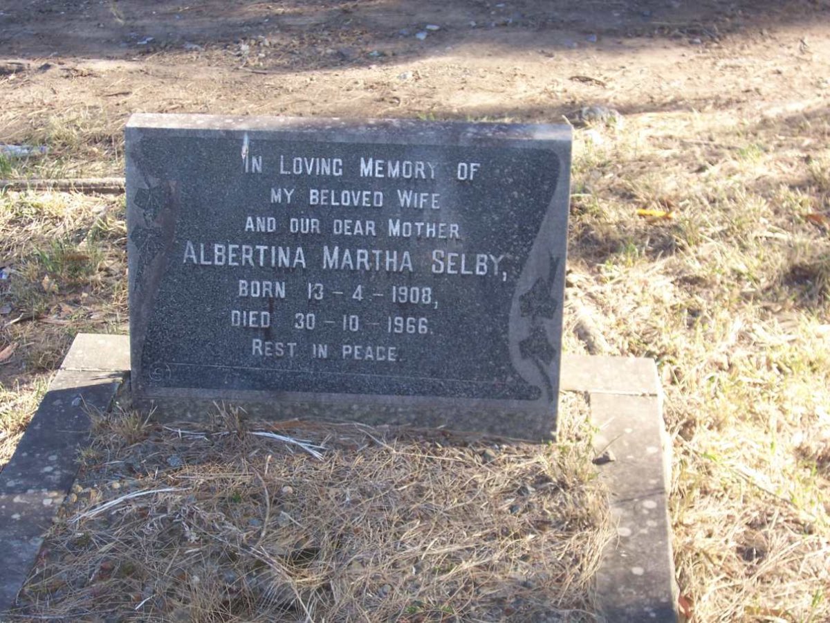 SELBY Albertina Martha 1908-1966