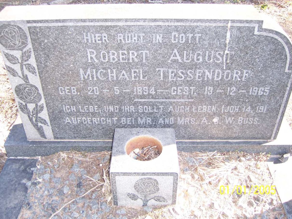 TESSENDORF Robert August Michael 1894-1965