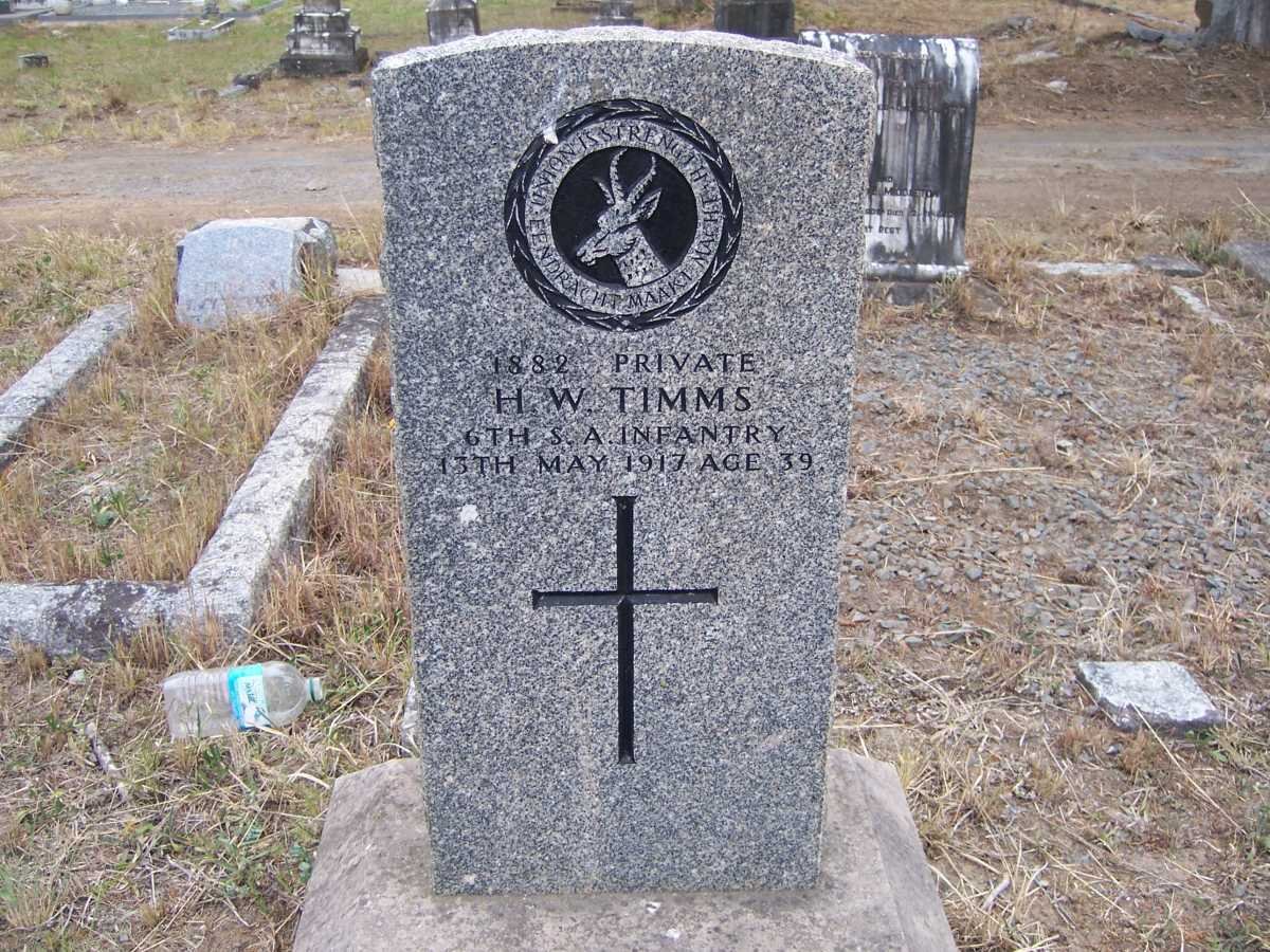 TIMMS H.W. -1917