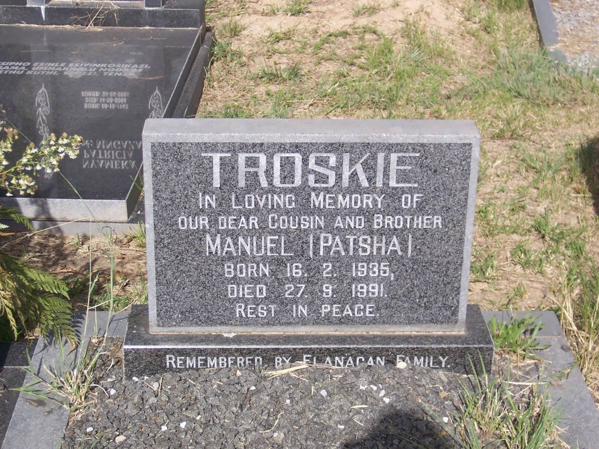 TROSKIE Manuel 1935-1991