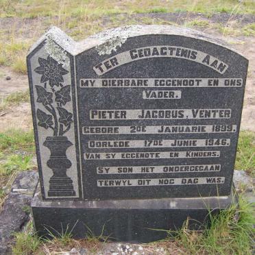 VENTER Pieter Jacobus 1899-1946