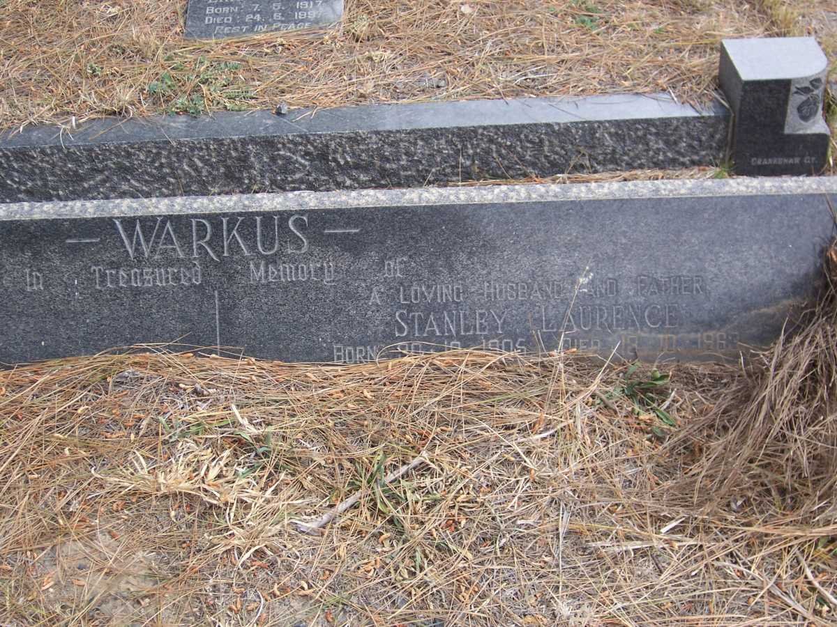 WARKUS Stanley Laurence 1905-1963