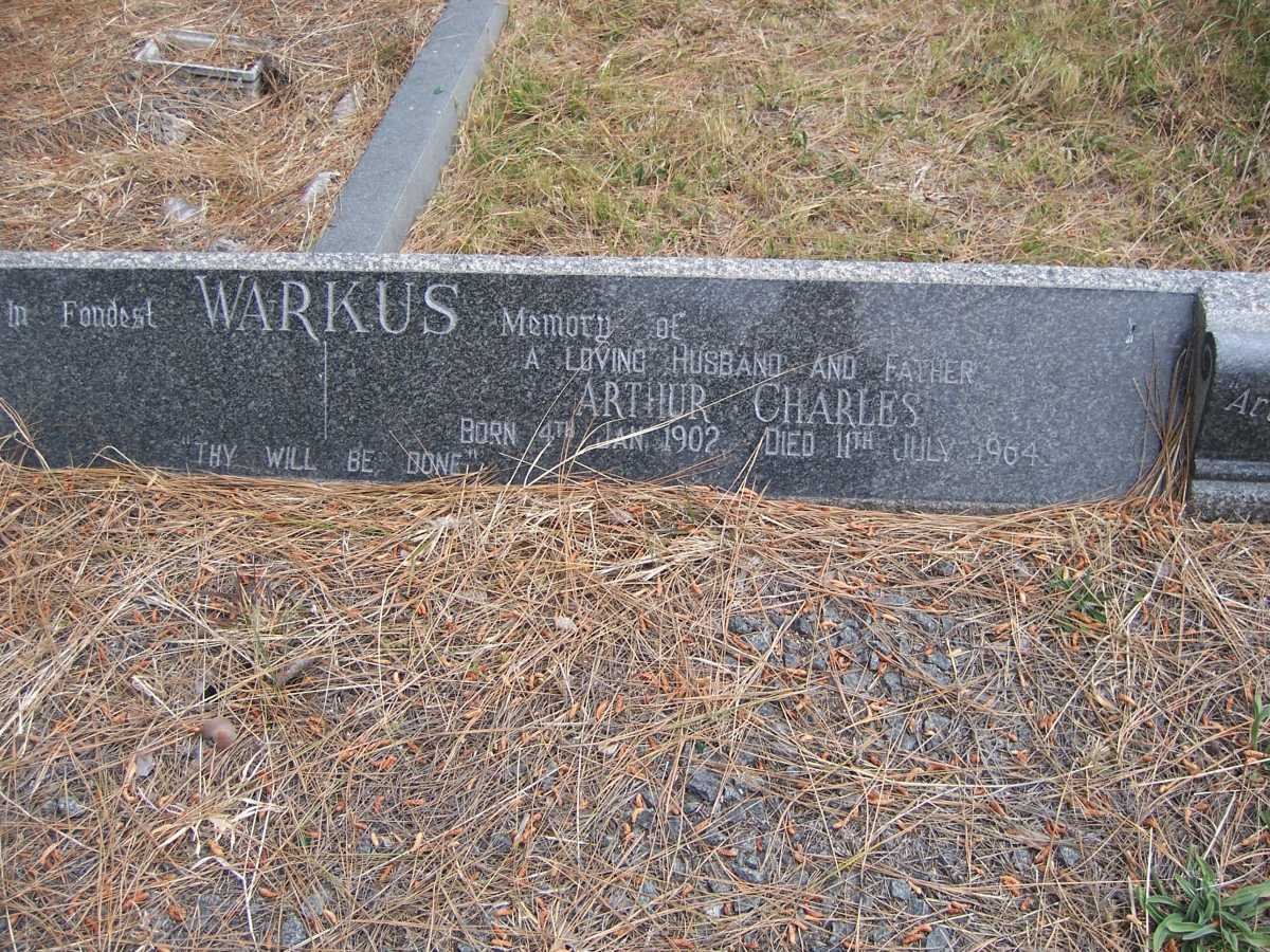 WARKUS Arthur Charles 1902-1964