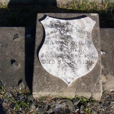 WEAKER Harry Edward 1871-1916