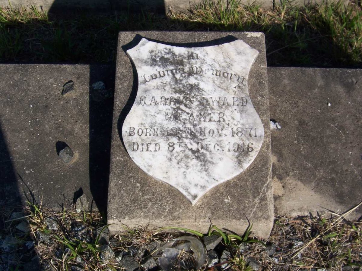 WEAKER Harry Edward 1871-1916