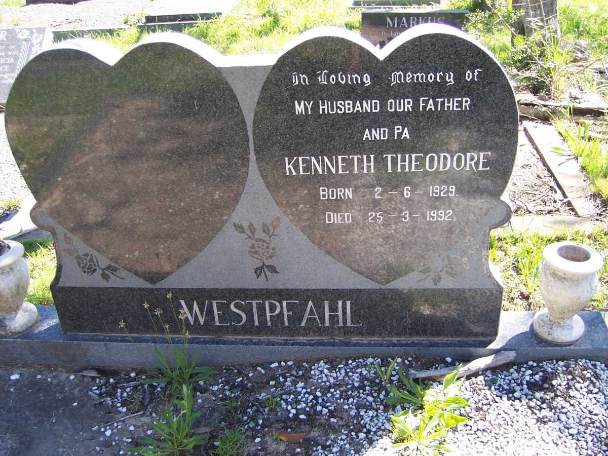 WESTPHAL Kenneth Theodore 1929-1992