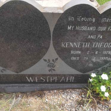 WESTPFAHL Kenneth Theodore 1929-1992