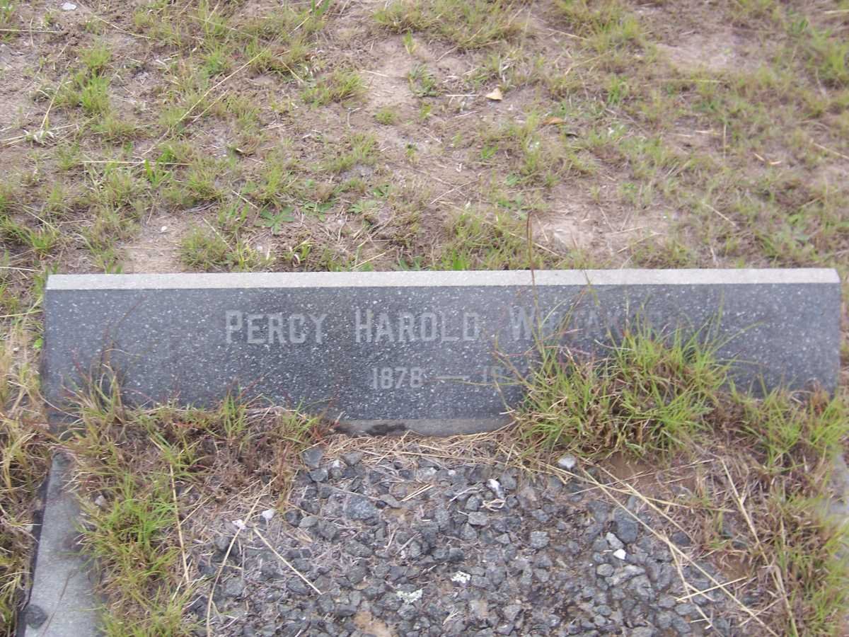 WHITAKER Percy Harold 1878-1933