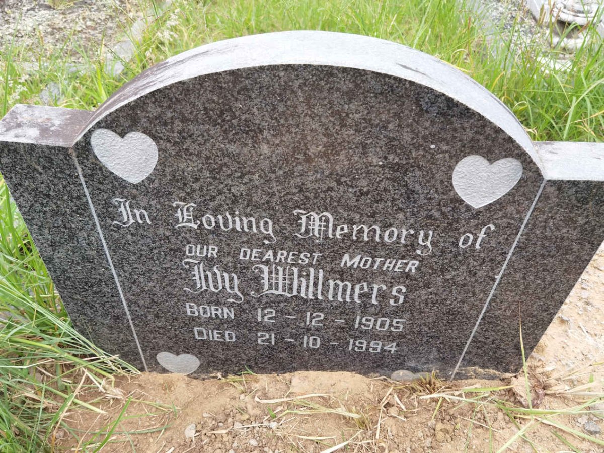 WILLMERS Ivy 1905-1994