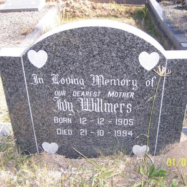 WILLMERS Joy 1905-1994