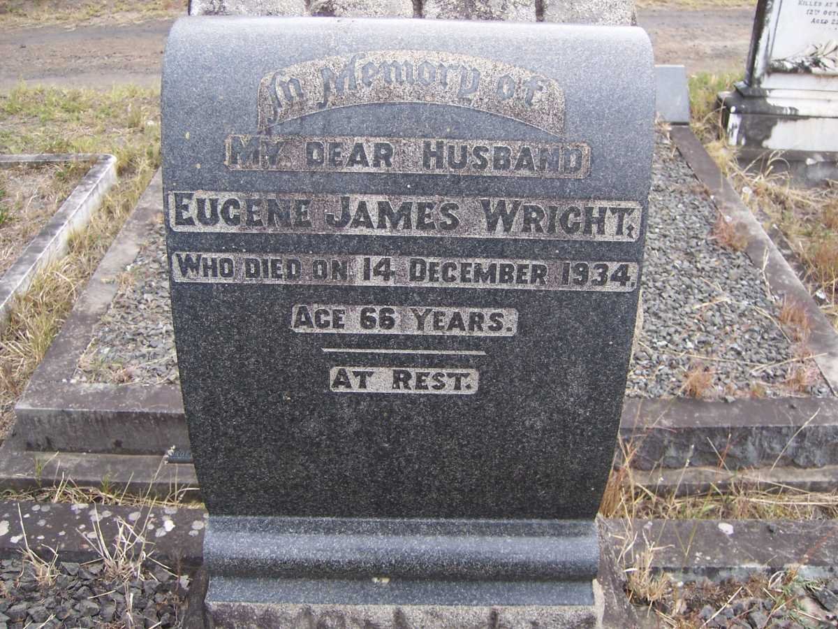 WRIGHT Eugene James -1934