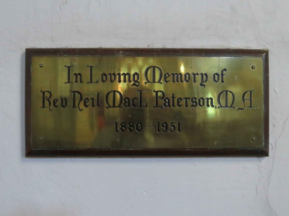 PATERSON Neil MacL. 1880-1951
