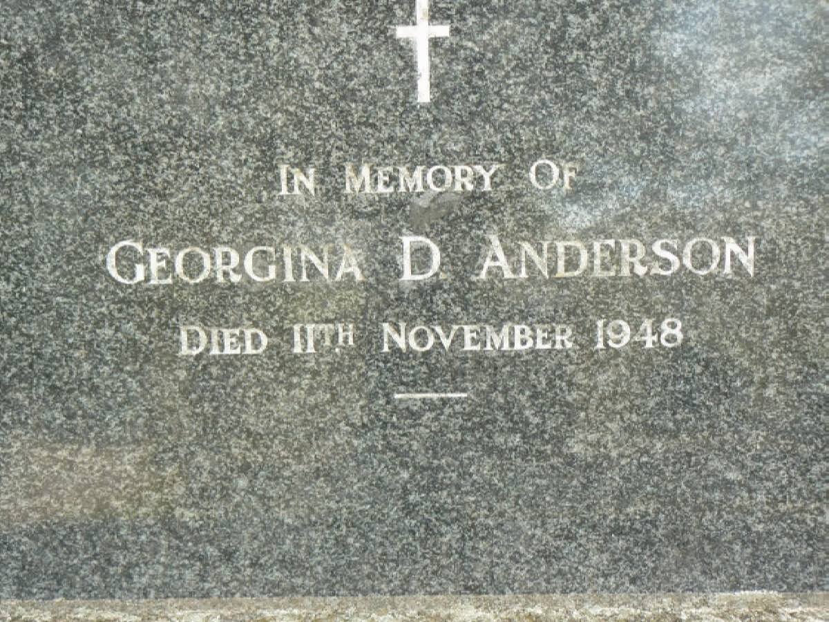 ANDERSON Georgina D. -1948