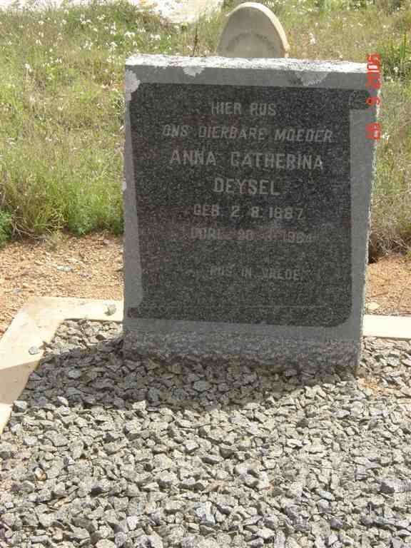 DEYSEL Anna Catherina 1887-1964