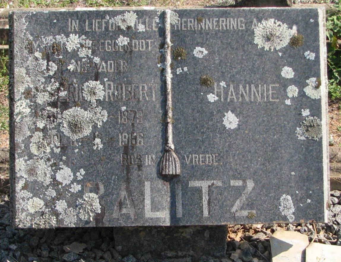CALITZ Frederik Robert 1879-1956