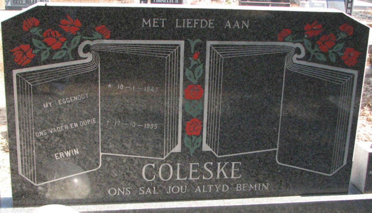 COLESKE Erwin 1947-1995