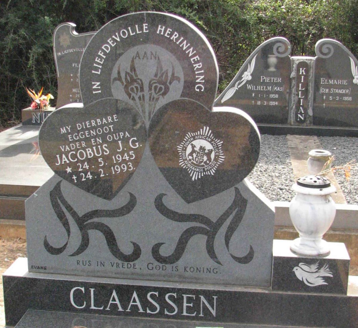 CLAASSEN Jacobus J.G. 1945-1993