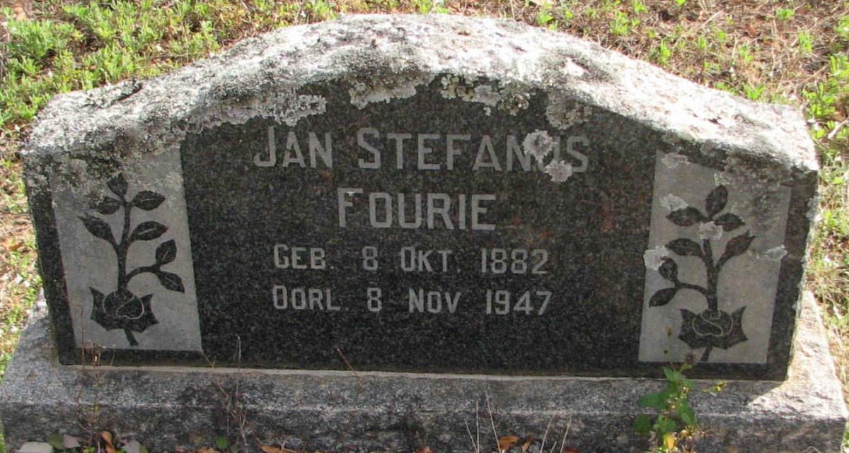 FOURIE Jan Stefanus 1882-1947