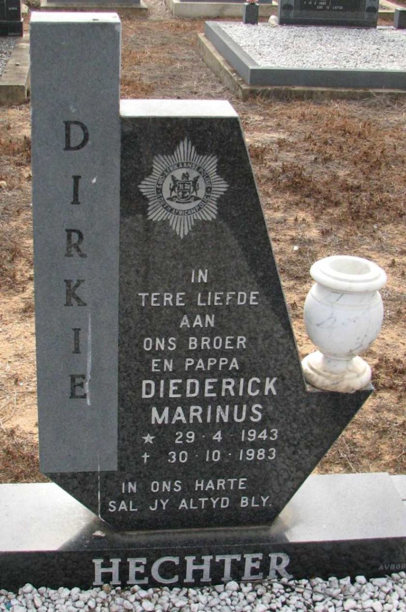 HECHTER Diederick Marinus 1943-1983
