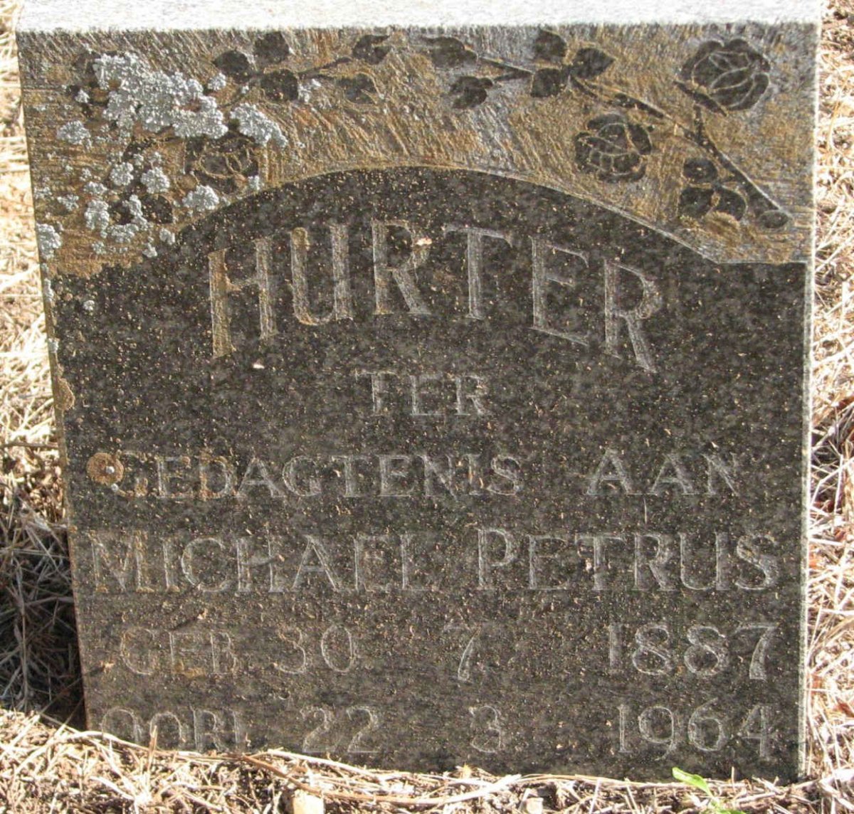 HURTER Michael Petrus 1887-1964