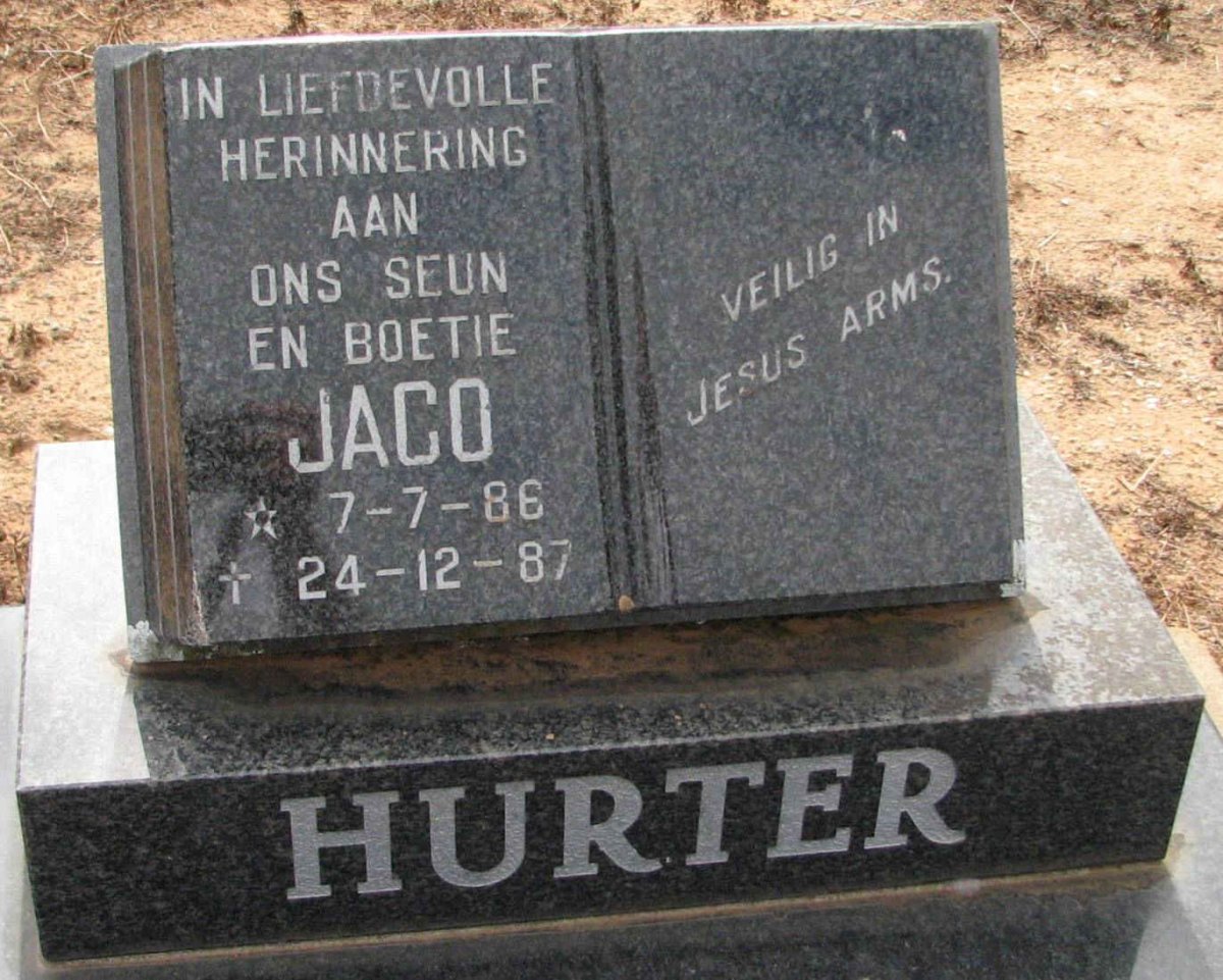 HURTER Jaco 1986-1987