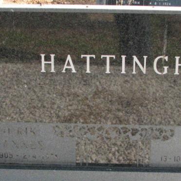 HATTINGH Hendrik Johannes 1905-197? &amp; Maude 1911-1988