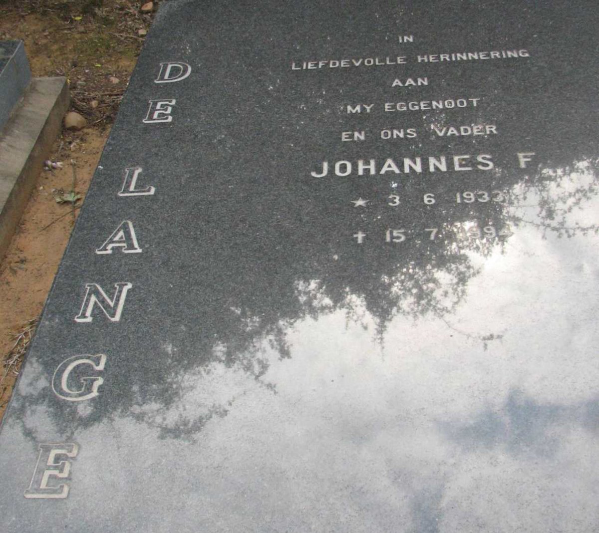 LANGE Johannes F., de 1933-1994