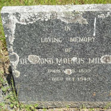 MILLER Desmond Morris 1899-1949