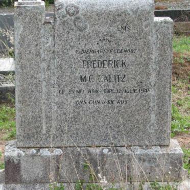 MCCALITZ Frederik -194?