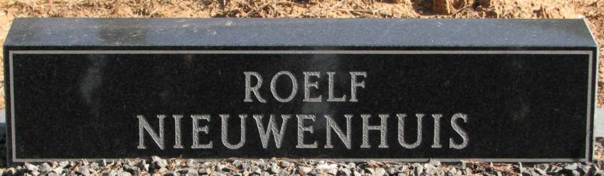NIEUWENHUIS Roelf